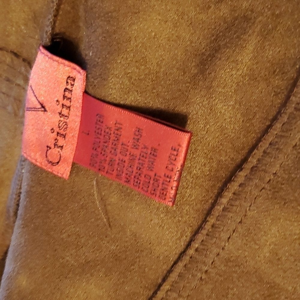 V Cristina Boho Waterfall Jacket Sz LG - Picture 5 of 7